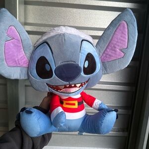 Big Christmas Stitch Plushy ( Santa suit)